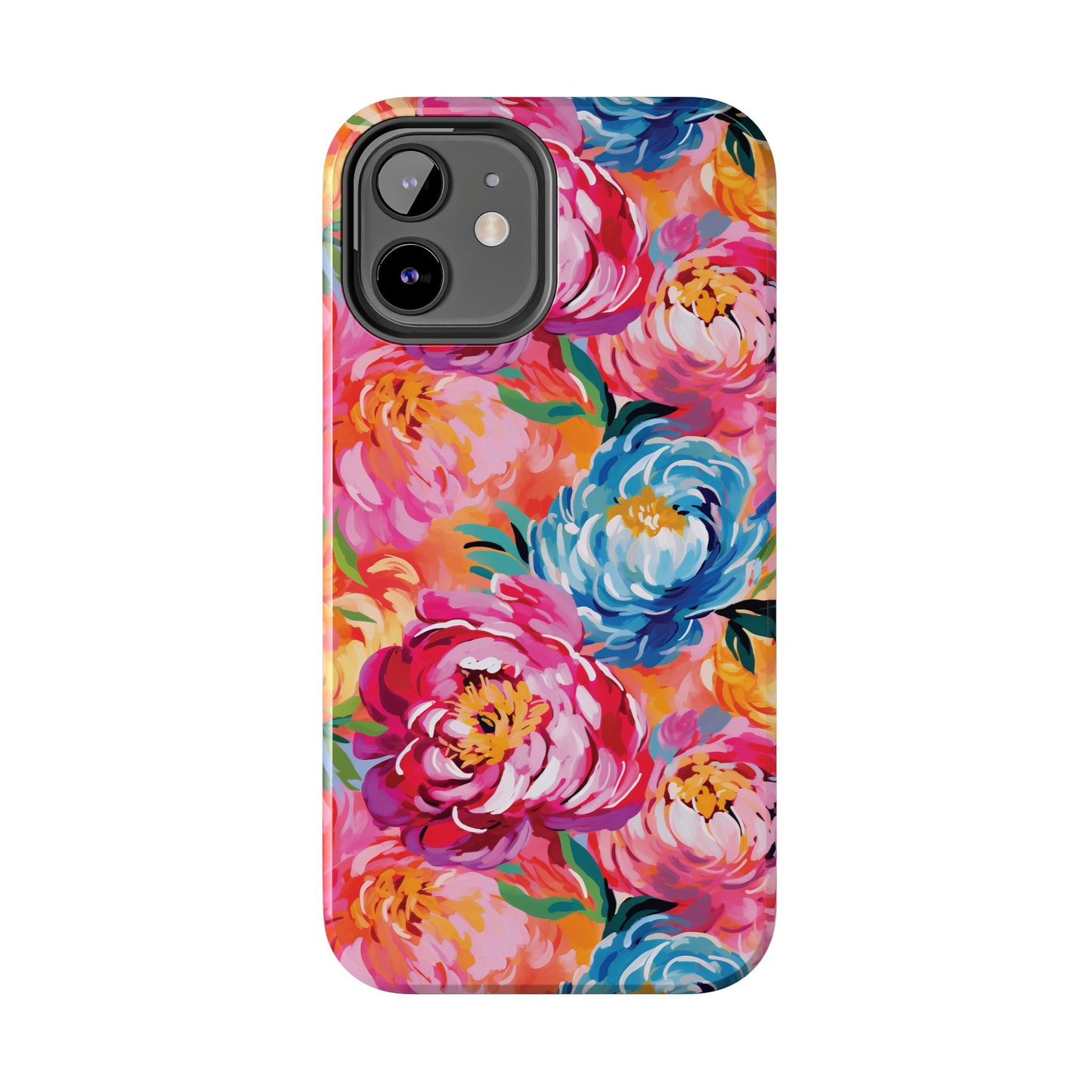 Painted Peonies iPhone Case