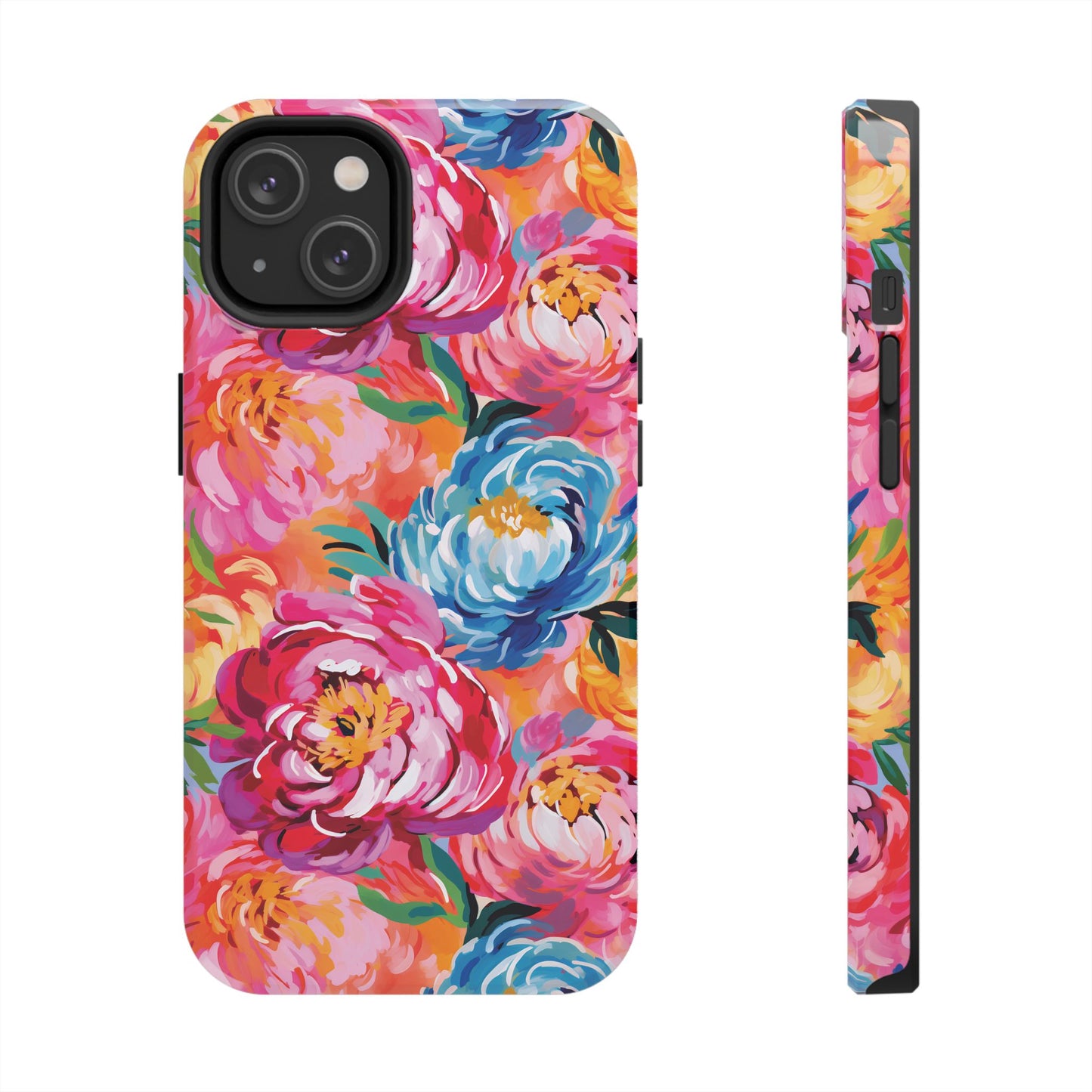 Painted Peonies iPhone Case