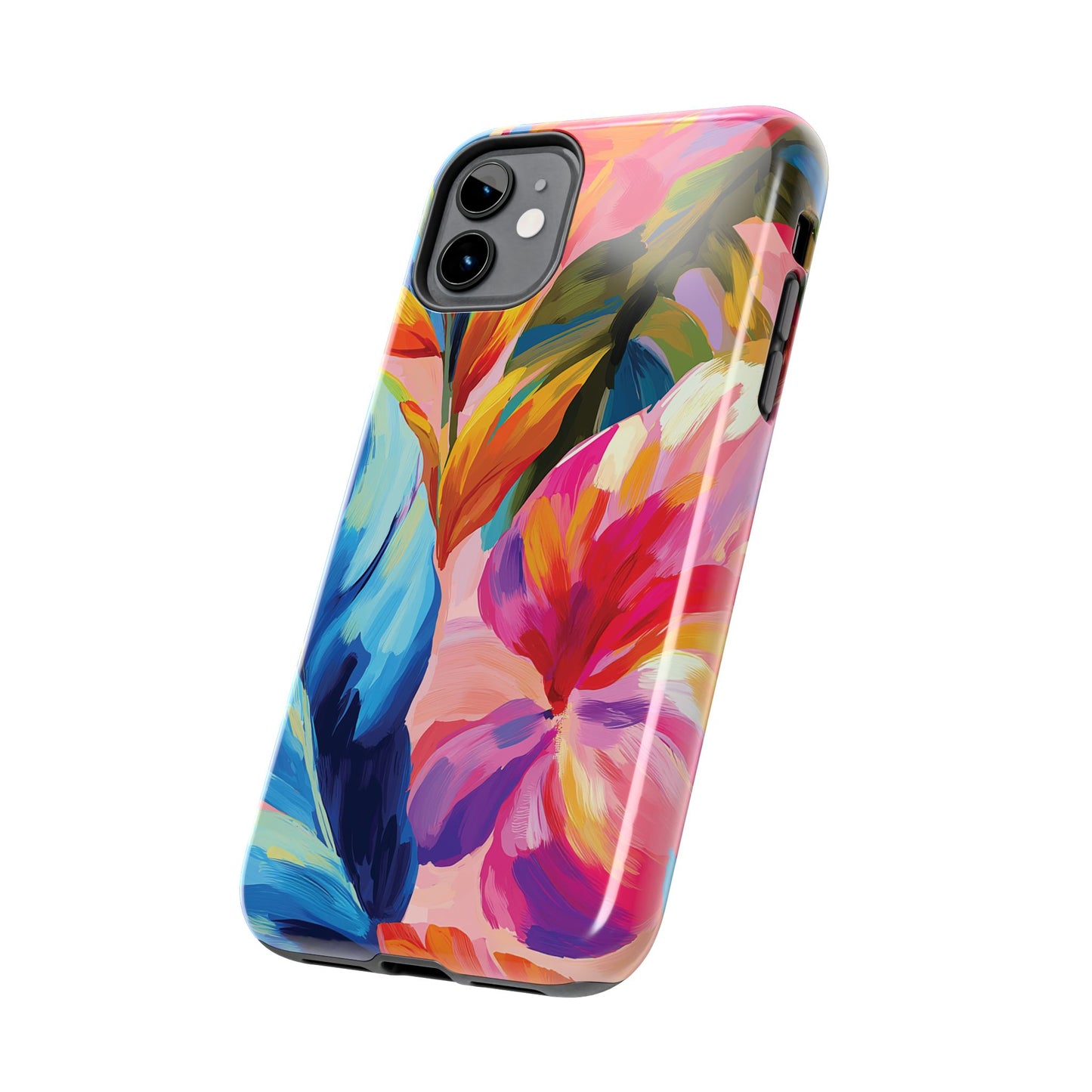 Painted Palms iPhone Case