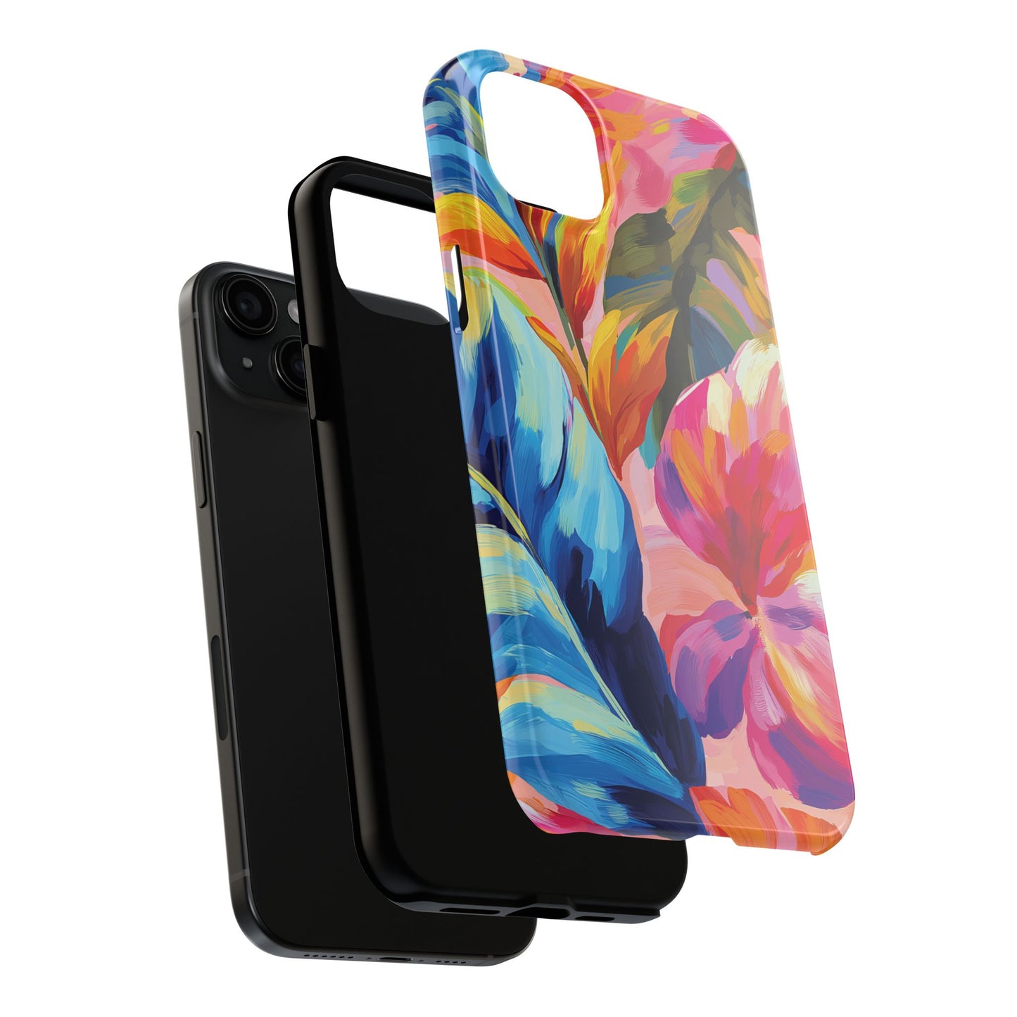 Painted Palms iPhone Case