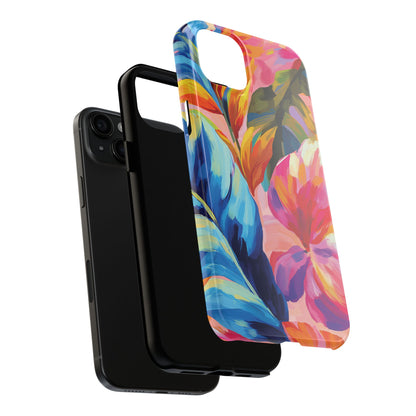 Painted Palms iPhone Case