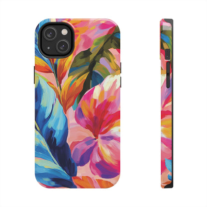 Painted Palms iPhone Case