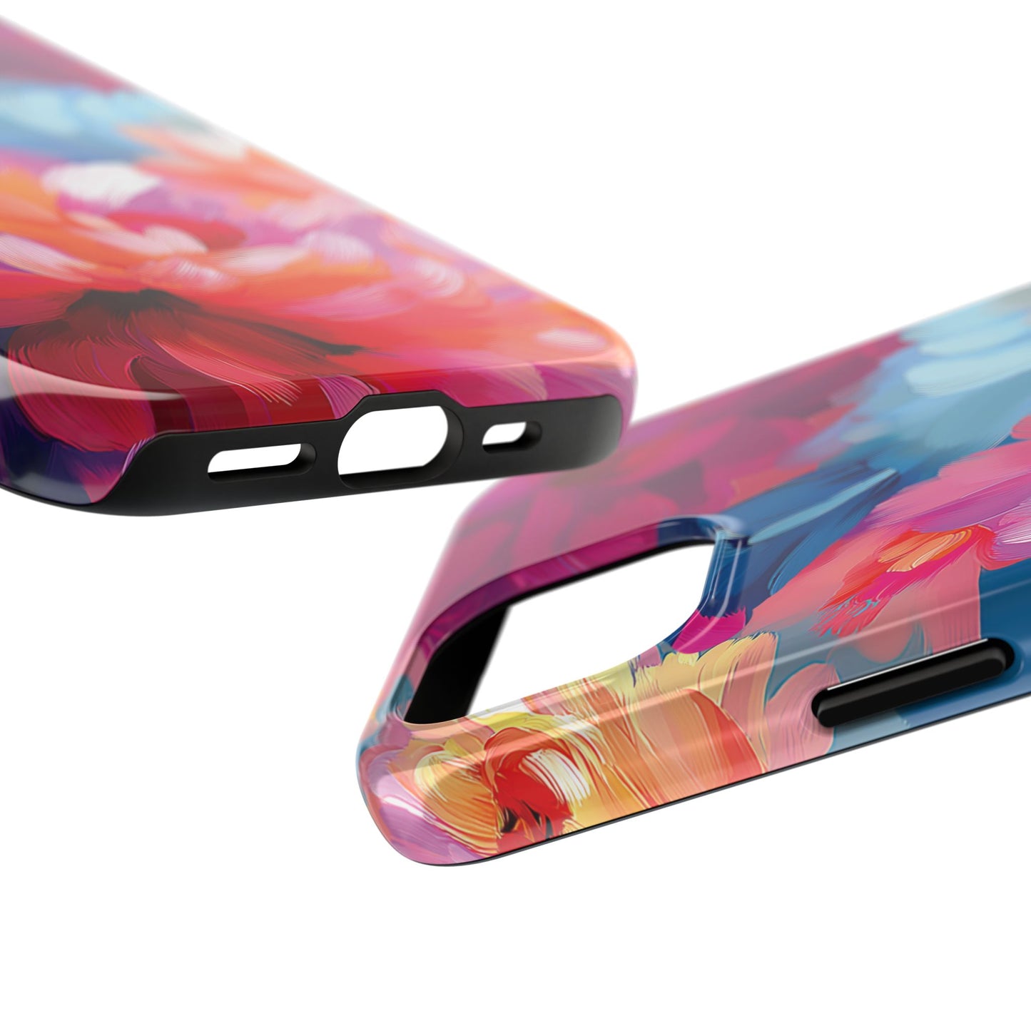 Painted Peonies II iPhone Case