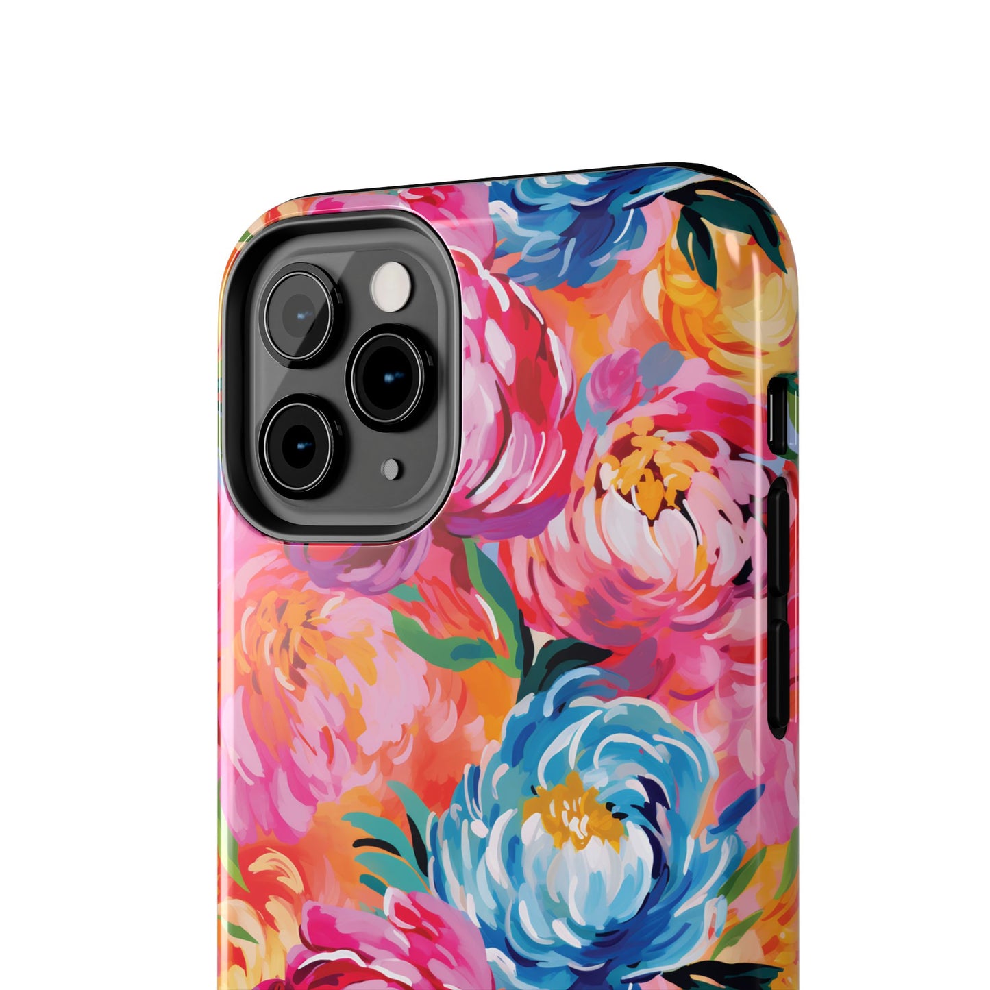 Painted Peonies iPhone Case