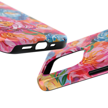 Painted Peonies iPhone Case