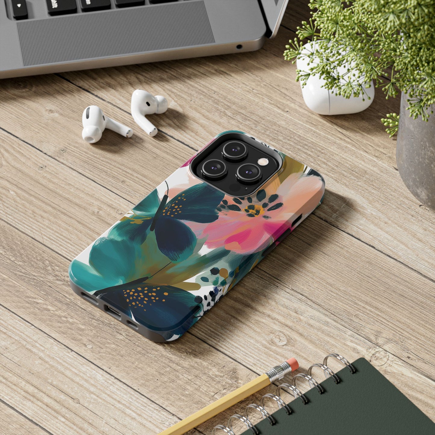 Flutter Blooms iPhone Case