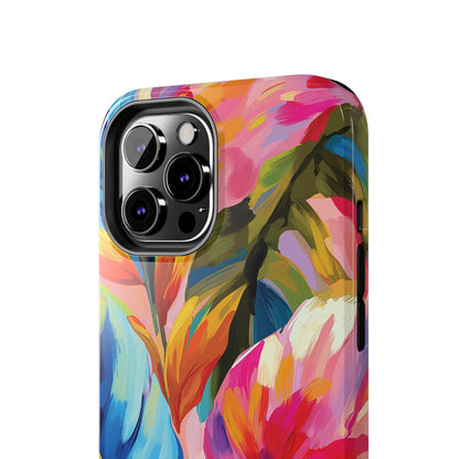 Painted Palms iPhone Case