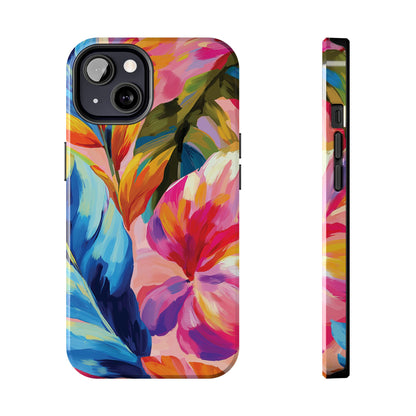 Painted Palms iPhone Case