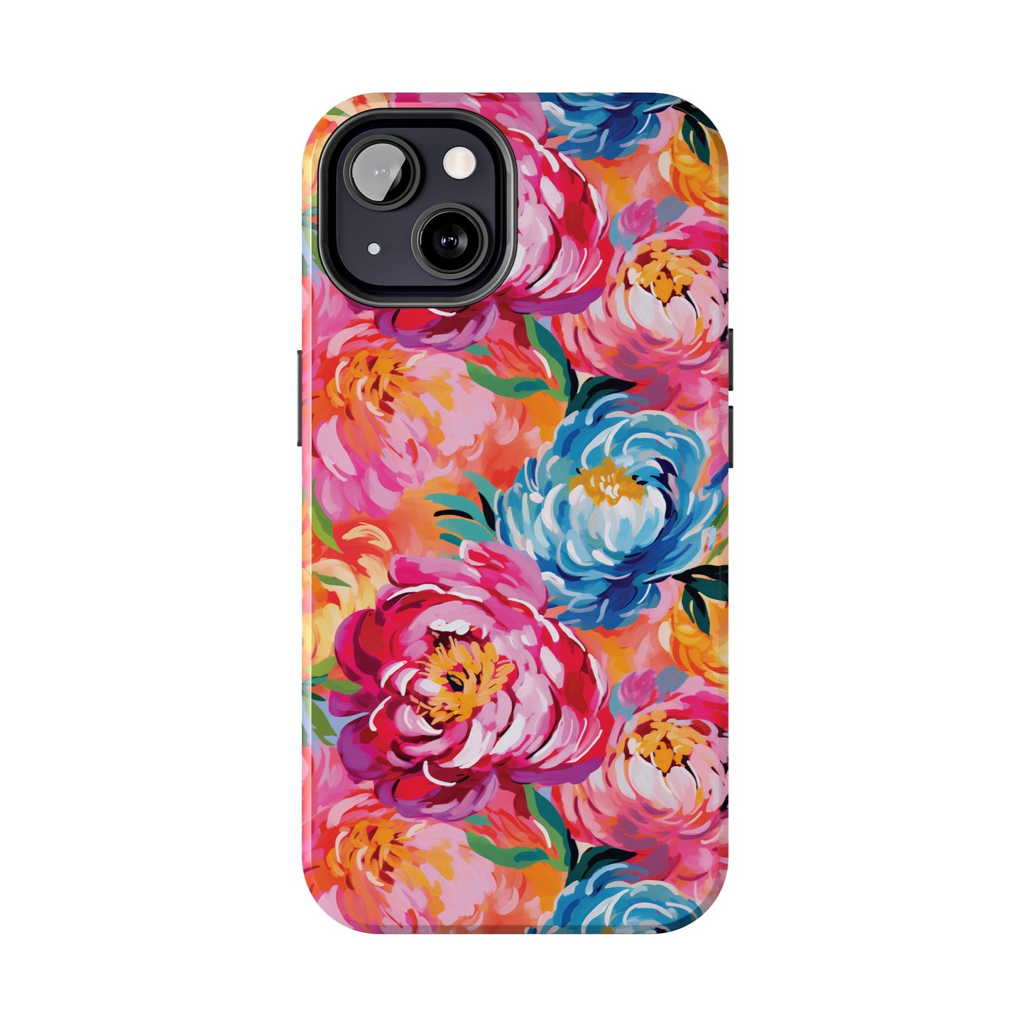 Painted Peonies iPhone Case