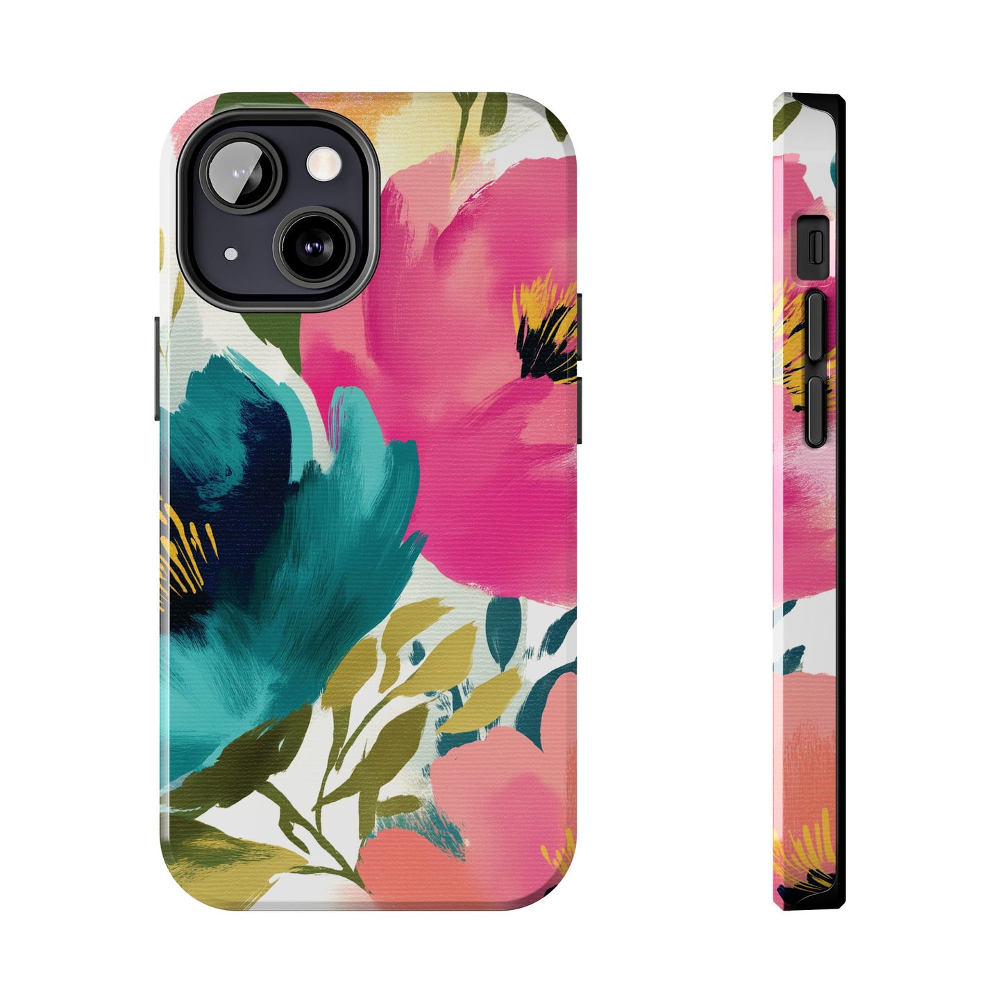 Painterly Petals iPhone Case