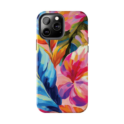 Painted Palms iPhone Case
