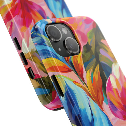 Painted Palms iPhone Case