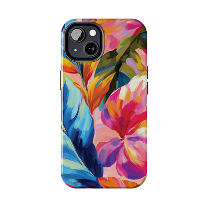 Painted Palms iPhone Case