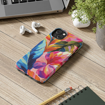 Painted Palms iPhone Case