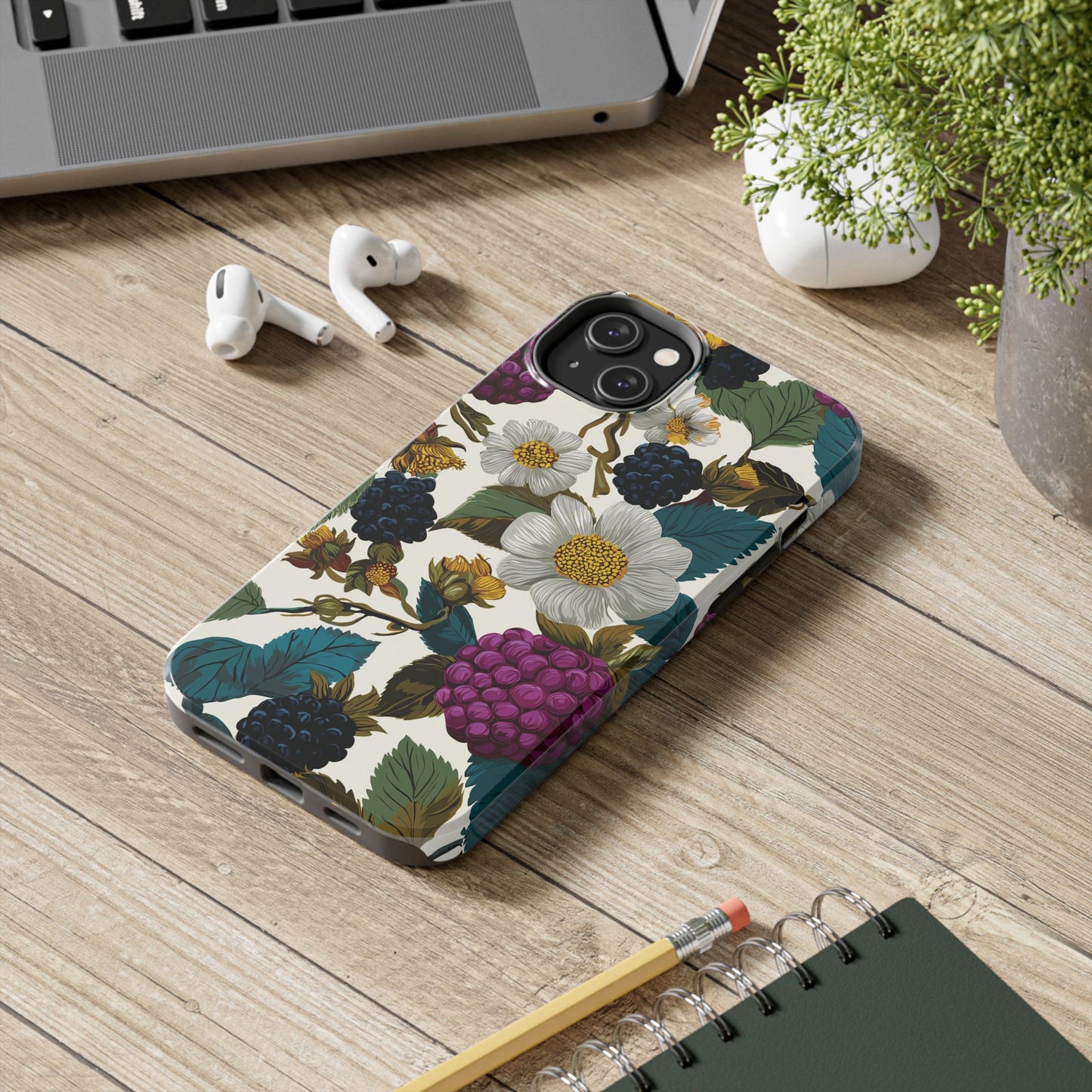 Berry Bramble iPhone Case
