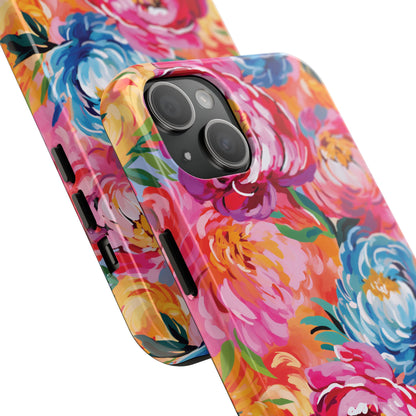 Painted Peonies iPhone Case