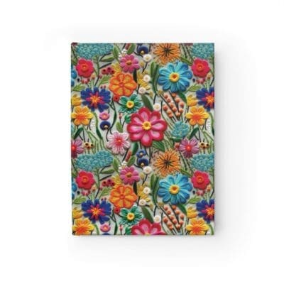Embroidered Garden Journal