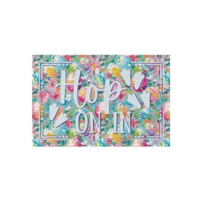 Hop On In Easter Egg-stravaganza Outdoor Rug